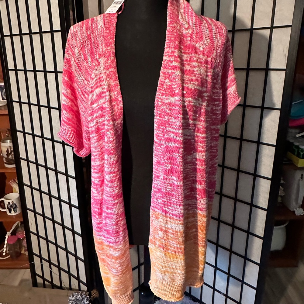 Lane Bryant Ombré Cardigan size 18/20 - Picture 2 of 8